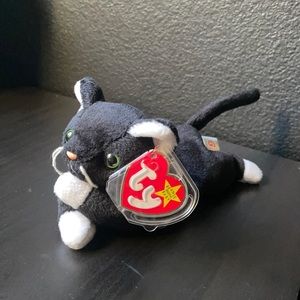 Zip 🐈‍⬛ PVC with error Beanie baby original collection from the 90’s and 2000’s